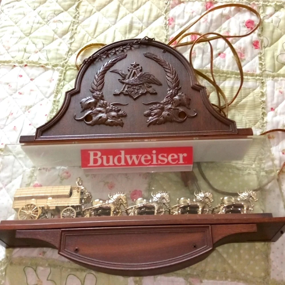 Vintage Budweiser Clydesdale Lamp - Picture 8 of 11